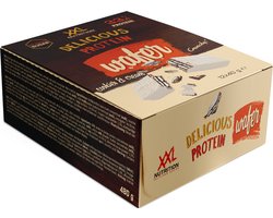 XXL Nutrition Delicious Protein Wafer - Proteďne Wafelmix, Eiwit Snacks - Cookies & Cream - 12 pack