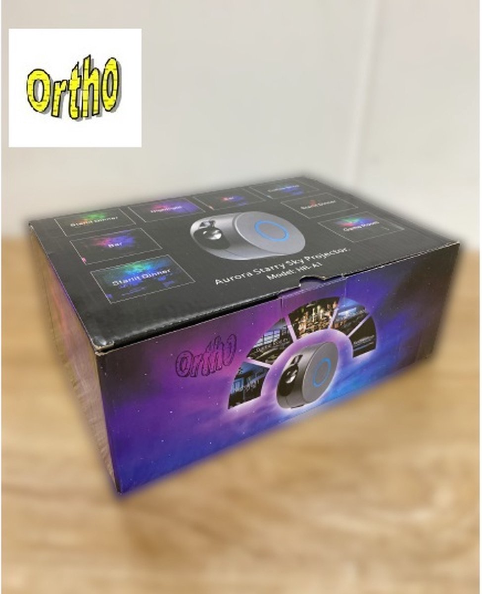 Ortho® - Sterrenprojector - Licht projector - Nachtlamp - Sterrenhemel projector - Sfeervolle sterrenhemel - Starprojector – foto 6