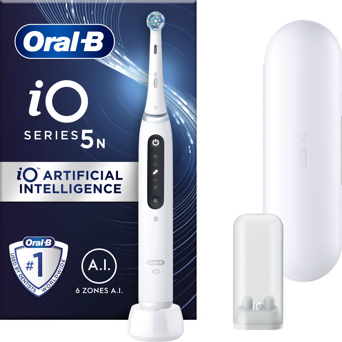 Oral-B iO 5N - Elektrische Tandenborstel - Wit - Oral B