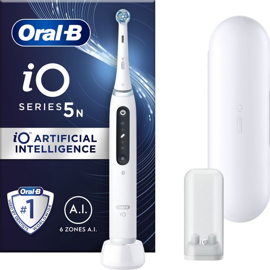 Oral-B iO 5N - Elektrische Tandenborstel - Wit