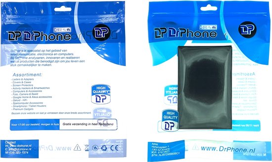 DrPhone XPC2 65 Watt Power Oplader – 2 Poorten PD 3.0 Snel Lader – Geschikt voor Smartphones / Laptop / Tablet - Wit - DrPhone
