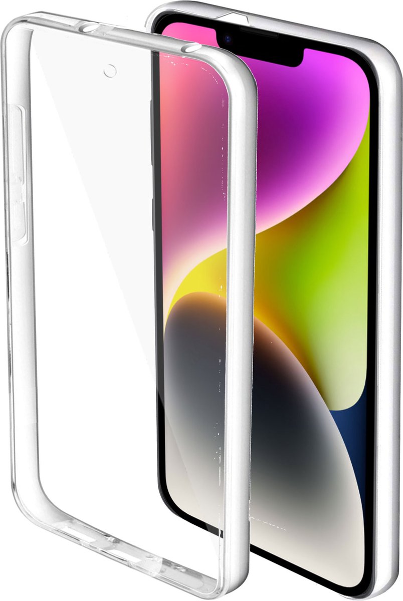 Hoesje geschikt voor iPhone 14 360 + Siliconen Screenprotector – Volledige Bescherming