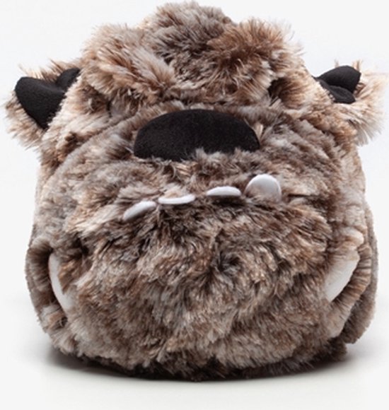 Cartoon dieren pluizige pantoffels, winter warme zachte comfortabele pantoffel, heren dames kinder katoenen pantoffels, antislip/comfortabel/duurzaam, geef een paar sokken