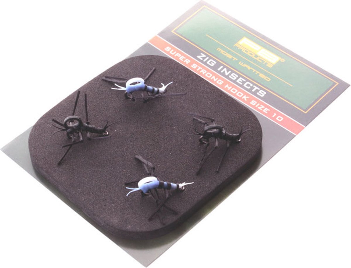 PB Products - Zig Insects - 4 stuks - Zwart / Wit