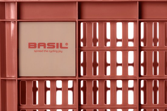 Basil Fietskrat L - Groot - 40 Liter - Rood van Basil — afbeelding 3