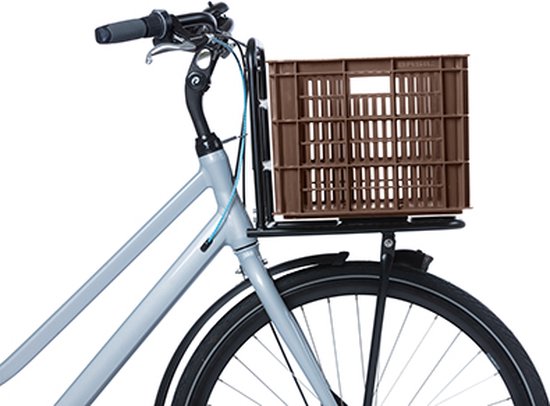 Basil Fietskrat L - Groot - 40 Liter - Bruin van Basil — afbeelding 4