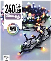 Boules lumineuses LED de luxe Oneiro - 240 LED - 18 mètres - multicolore - Noël - sapin de Noël - vacances - hiver - éclairage - intérieur - extérieur - ambiance
