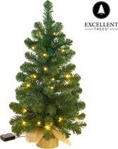 Mini Kerstboom met LED verlichting Excellent Trees® LED Jarbo 60 cm