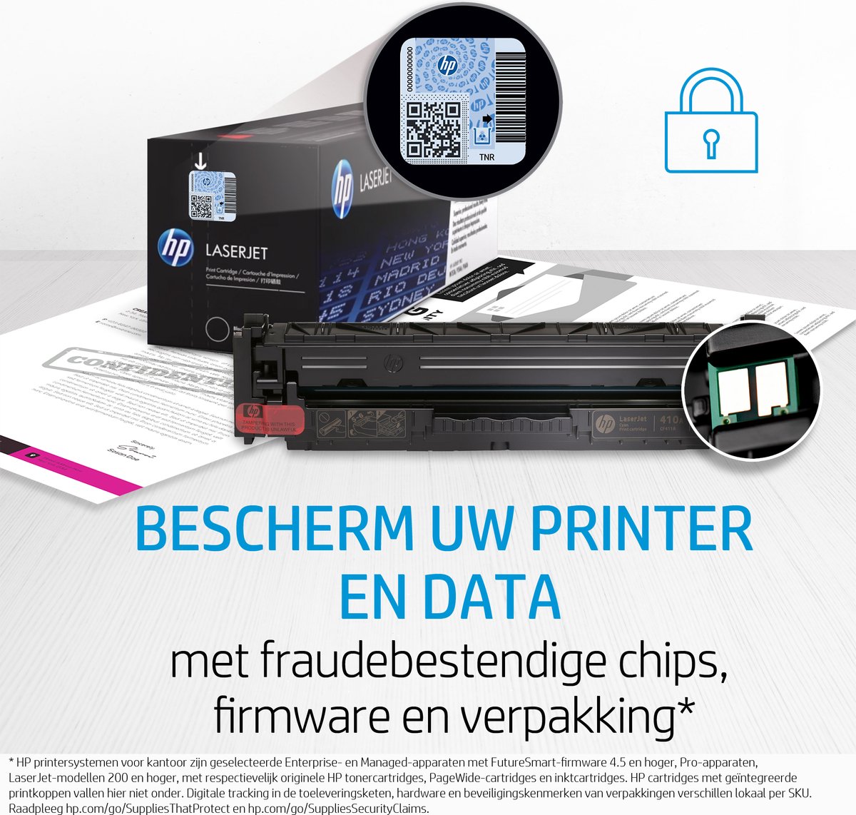 HP 655A - Cyaan - origineel - LaserJet - tonercartridge (CF451A) - voor Color LaserJet Enterprise M652, M653; LaserJet Enterprise Flow MFP M681, MFP M682