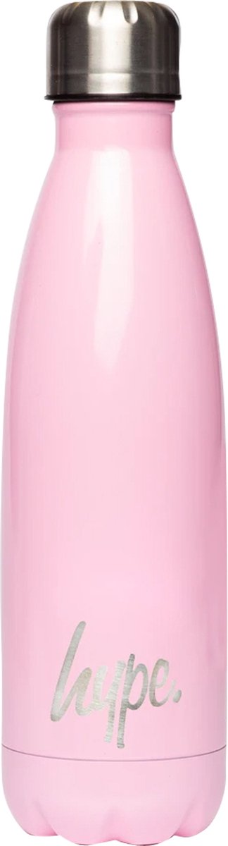 Pink - Drinkfles - RVS drinkfles - waterfles - RVS waterfles