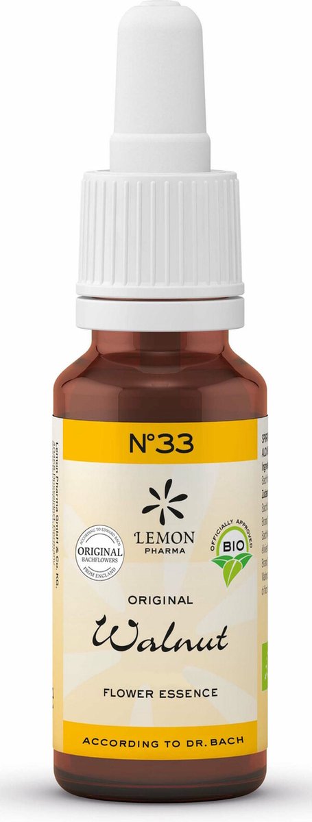 Goedkoopste Bach Bloesem Bach bloesemremedies walnut bio 20 Milliliter