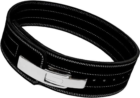 10MM poids Power levage cuir levier Pro ceinture Gym formation noir bol