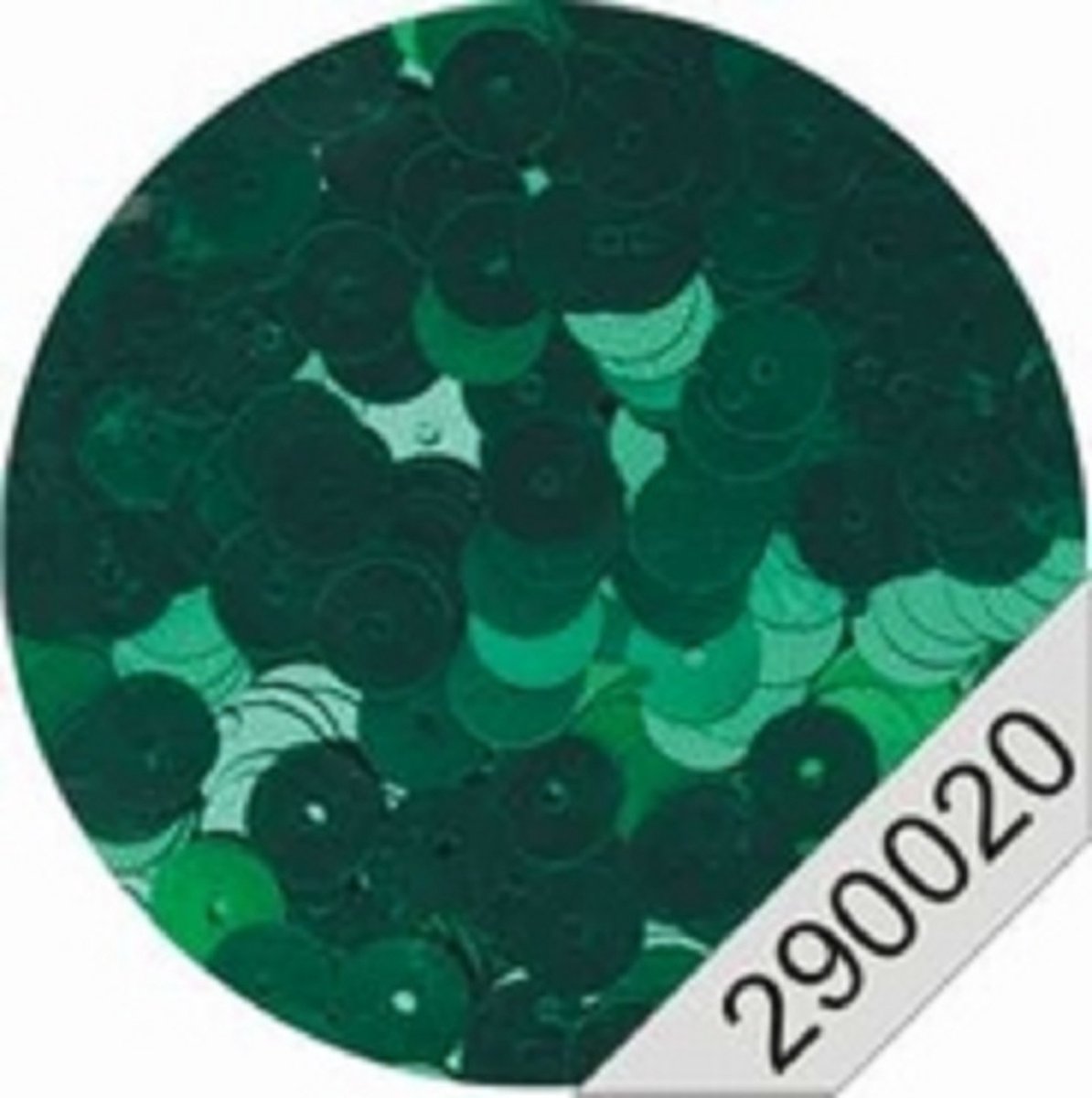 Pailletten emerald