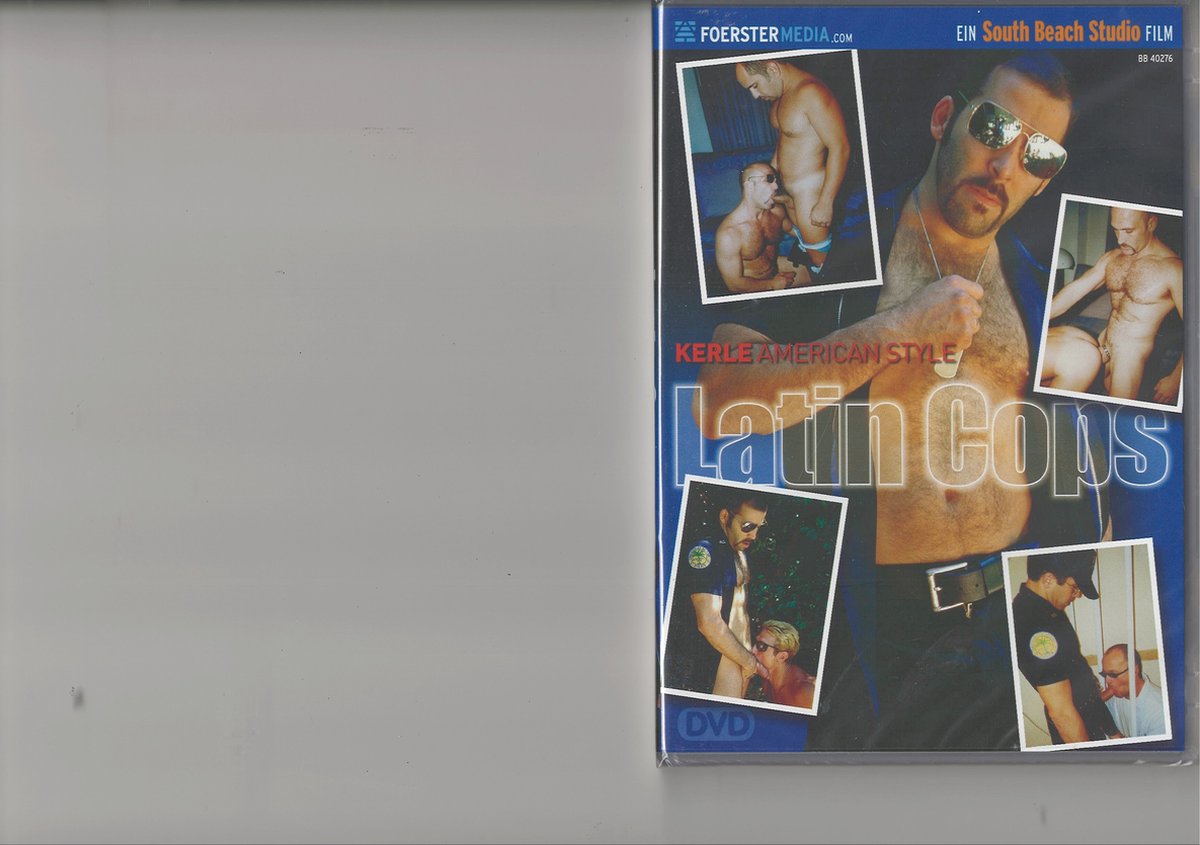 Dvd Latin Cops Foerster Gay - Als deze Agent je aanhoud ben je de Lul