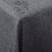 Furnibella - Tafelkleed Rechthoekig in polyester,Tafelkleed waterafstotend 130x160cm,Grijs