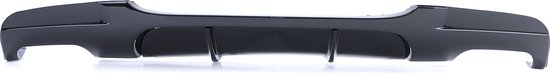 Diffuser Voor Bmw 3 Serie E90 E91 M Pakket Performance Look Glans Zwart Uitlaat Links en Rechts