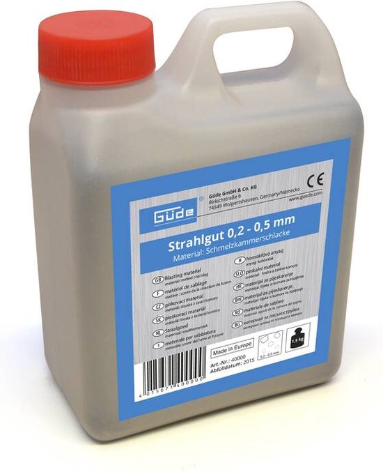 Güde Straalmateriaal 0,2 - 0,5 mm, 1,5 kg