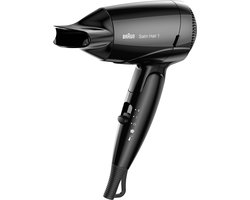 Braun Satin Hair 1 Style&Go BRHD130E Föhn - Reis haardroger - Multivoltage - Inklapbaar