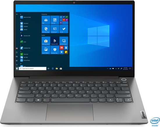 Lenovo ThinkBook 14 G2 ITL Intel® Core™ i5 i5-1135G7 Laptop 35,6 cm (14") Full HD 8 GB DDR4-SDRAM 256 GB SSD Wi-Fi 5 (802.11ac) Windows 11 Pro Grijs - Lenovo - Hoofdafbeelding