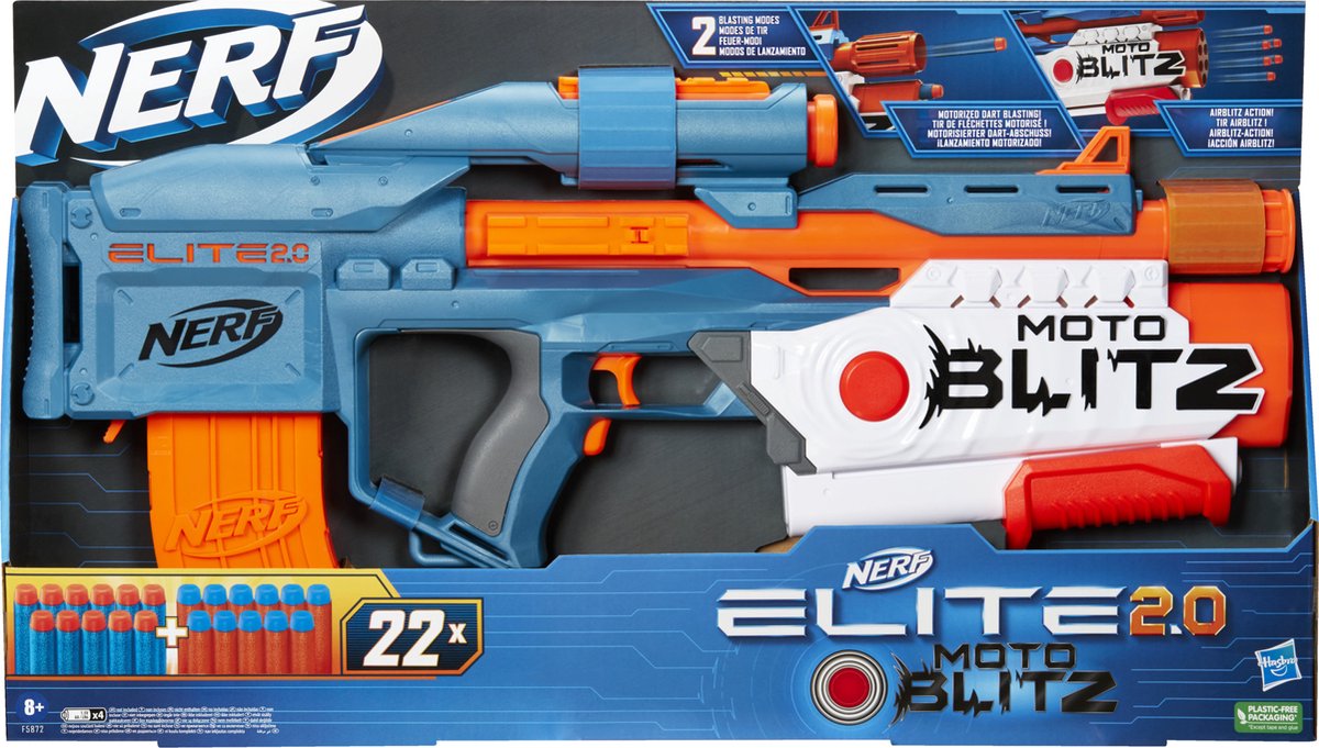 NERF Elite 2.0 Motoblitz CS-10 - Blaster — afbeelding 6