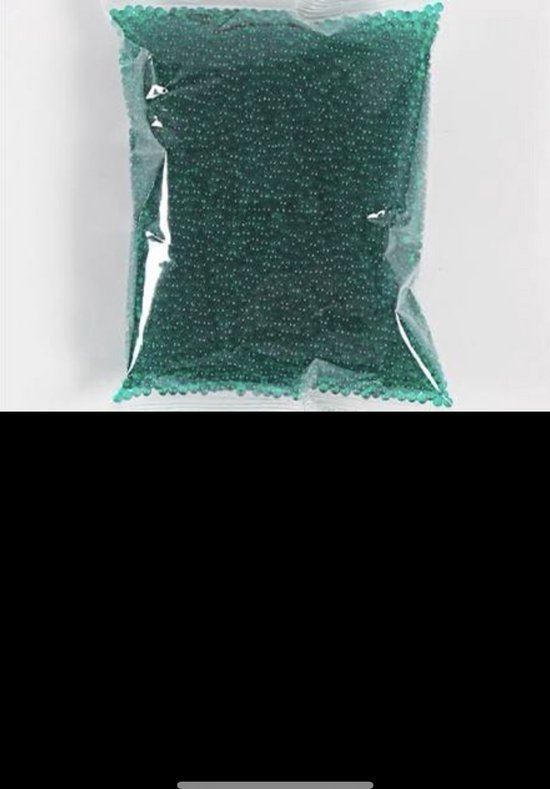 water absorberende balletjes waterballetjes water beads groen 7/8mm 10.000