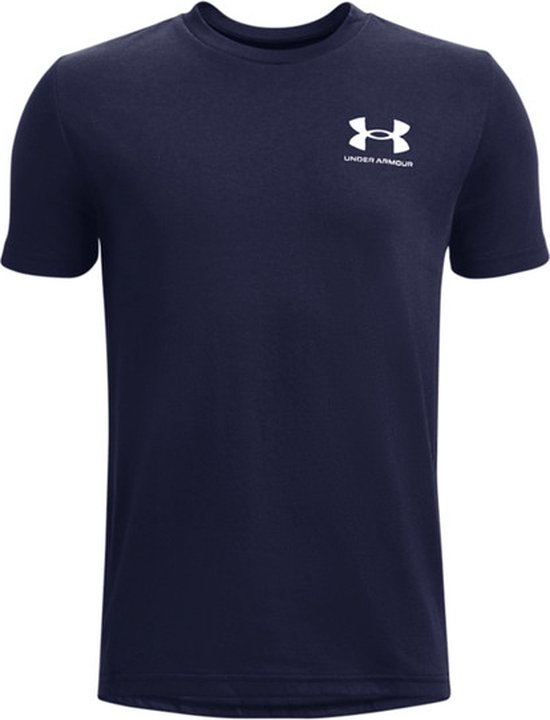 Under Armour Sportstyle Left Chest Tee Garçons - T-shirts de sport - Blue - Homme