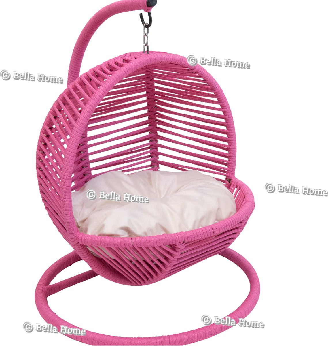Mini Hangstoel Swing Simba Kat / Hond Roze