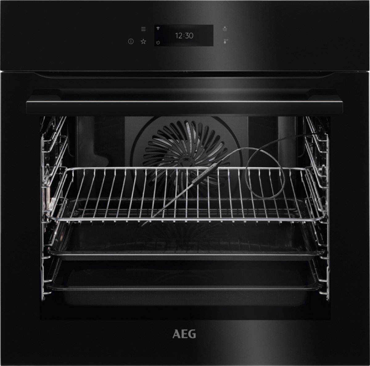 AEG BPE748380B Assisted Cooking - Inbouwoven Heteluchtoven met Pyrolysereiniging- A++ - Zwart