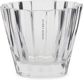 Riviera Maison Theelichthouders glas - RM Folded Votive - Transparant