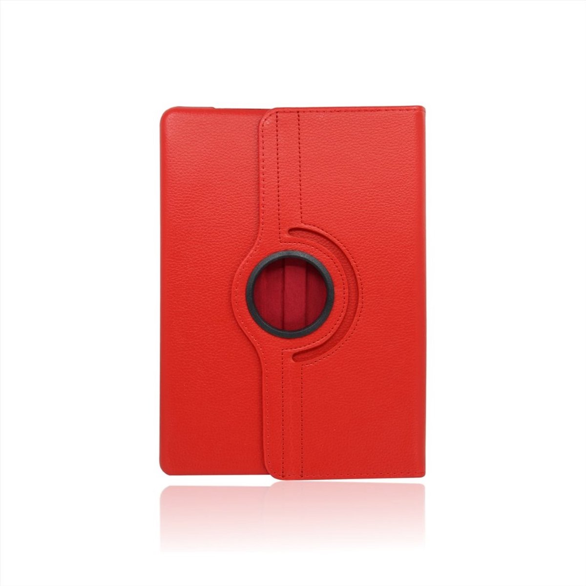 Apple iPad mini 4/5 7.9 inch 360° Draaibare Wallet case /flipcase stand/ hardcover achterzijde/ kleur Rood