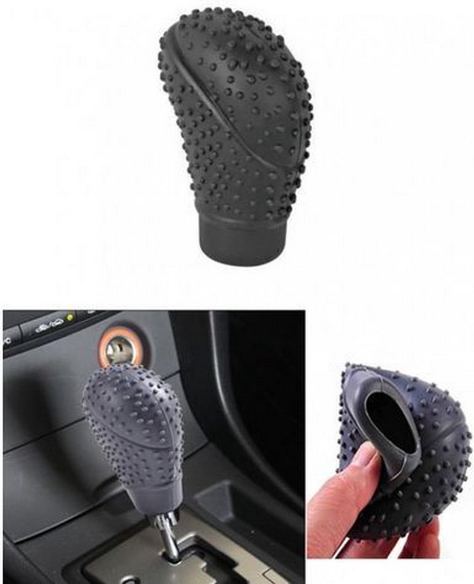 Couvercle Universel en Silicone Pommeau Levier Vitesse Couvercle Pommeau  Levier Vitesse en Silicone Automobile Couvre Frein Main Silicone, Anti