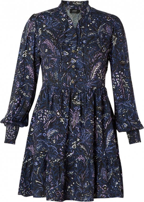 YESTA Varia Tuniek - Night Blue/Multi - maat 0(46)