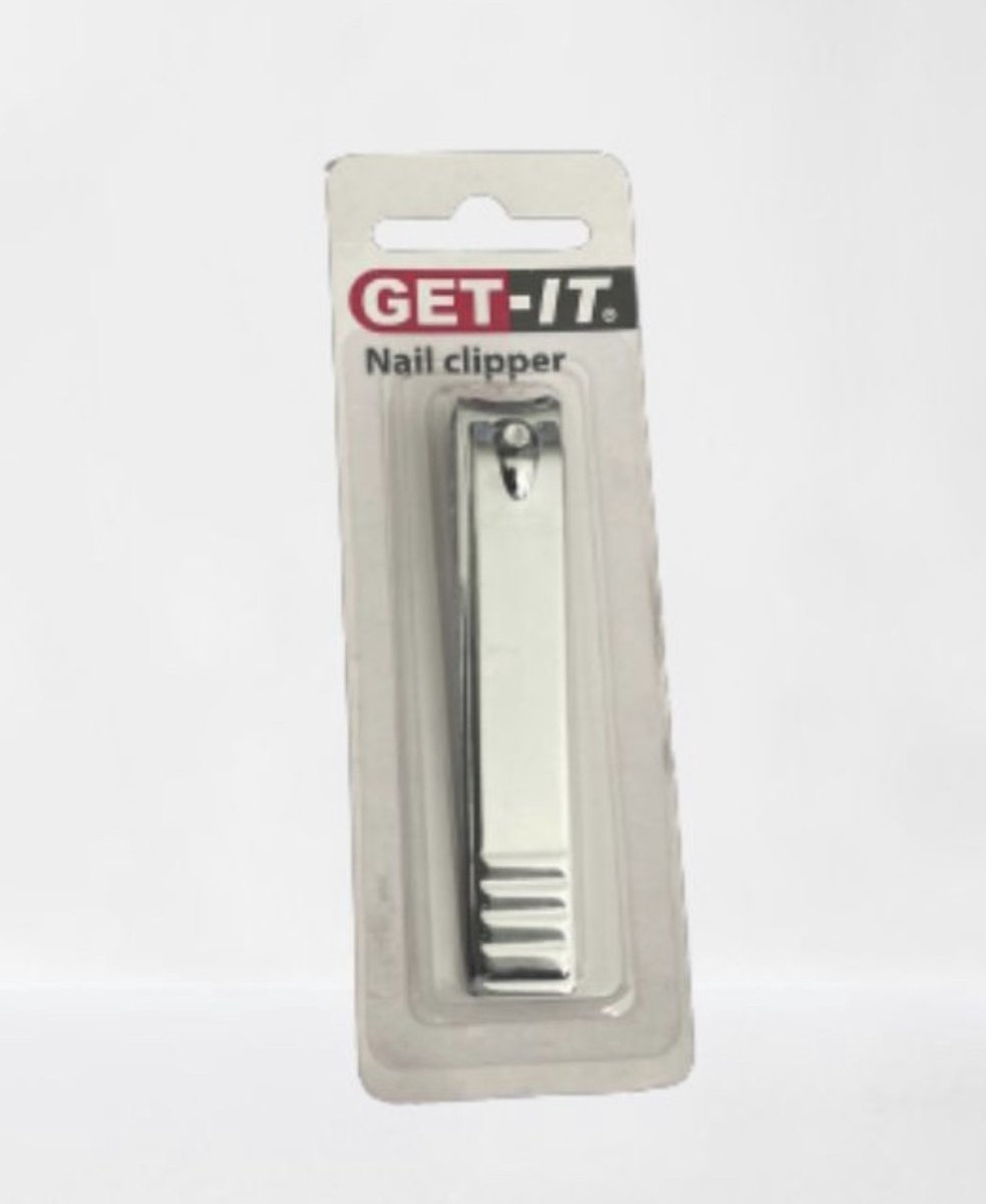 Nagelknipper Get It - zilver-Nagelschaar voor knippen van teennagels en vingernagels