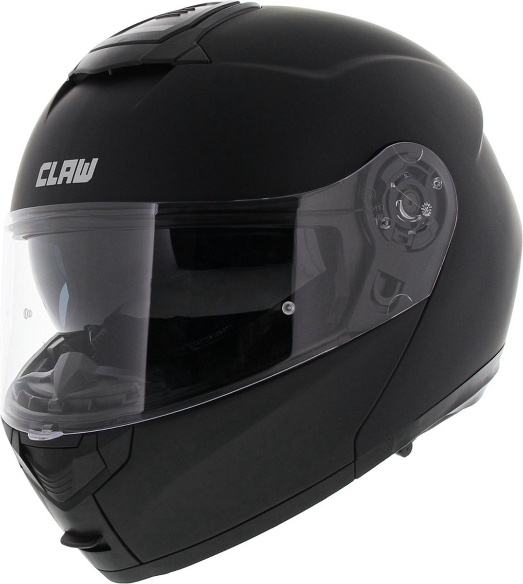 Claw Travel-X systeemhelm mat zwart M 57-58 cm voor motor en scooter