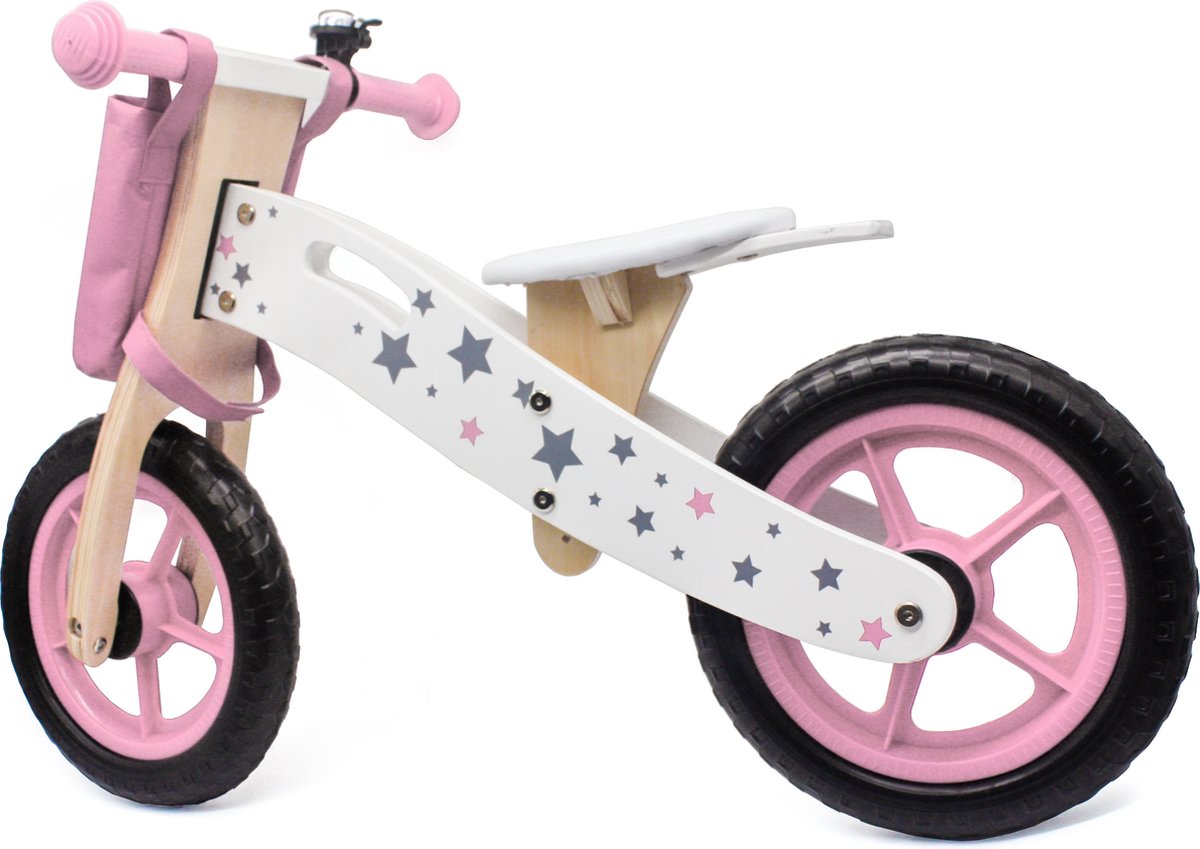 Umatoll Loopfiets voor baby's, 1 jaar, kinderspeelgoed voor 12-24 maanden, fiets met mand voor jongens en meisjes, eerste cadeau voor verjaardag, Kerstmis (zwart