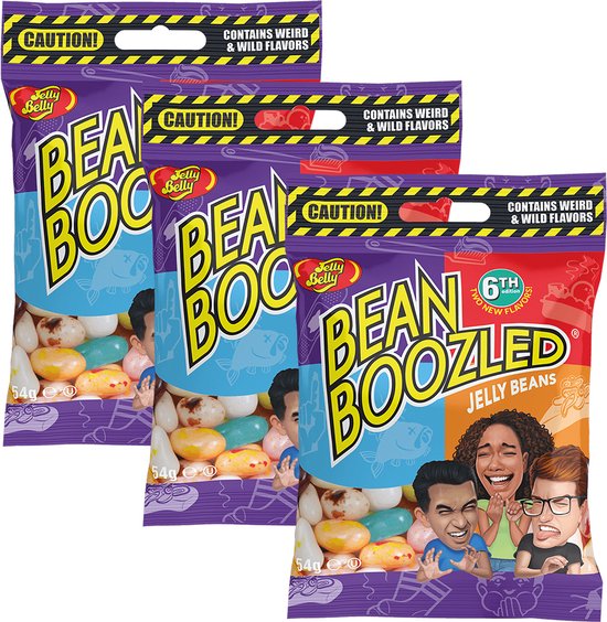 Jelly Belly Jelly Beans Bean Boozled 3x54 gram bol