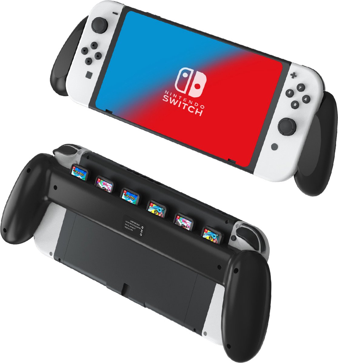 iMoshion Set 34 pièces adapté pour Nintendo Switch (OLED) - Accessoires de  jeu et