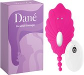 Essential Pleasure Dané - Vibrators voor Vrouwen - Vibrator met Afstandsbediening - Seashell - Clitoris Stimulator - Roze
