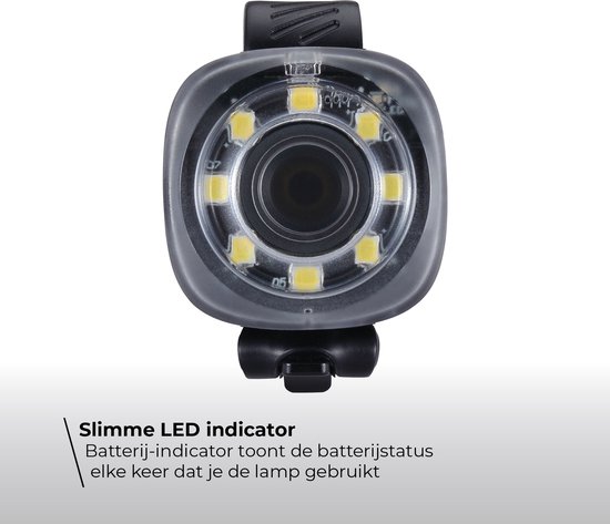 BBB Cycling Spirit Minilamp Koplamp Fiets - Fietsverlichting USB Oplaadbaar - Fietslampje Voorlicht - 30 Lumen - Waterdicht - Lange Accuduur - BLS-225 — afbeelding 4