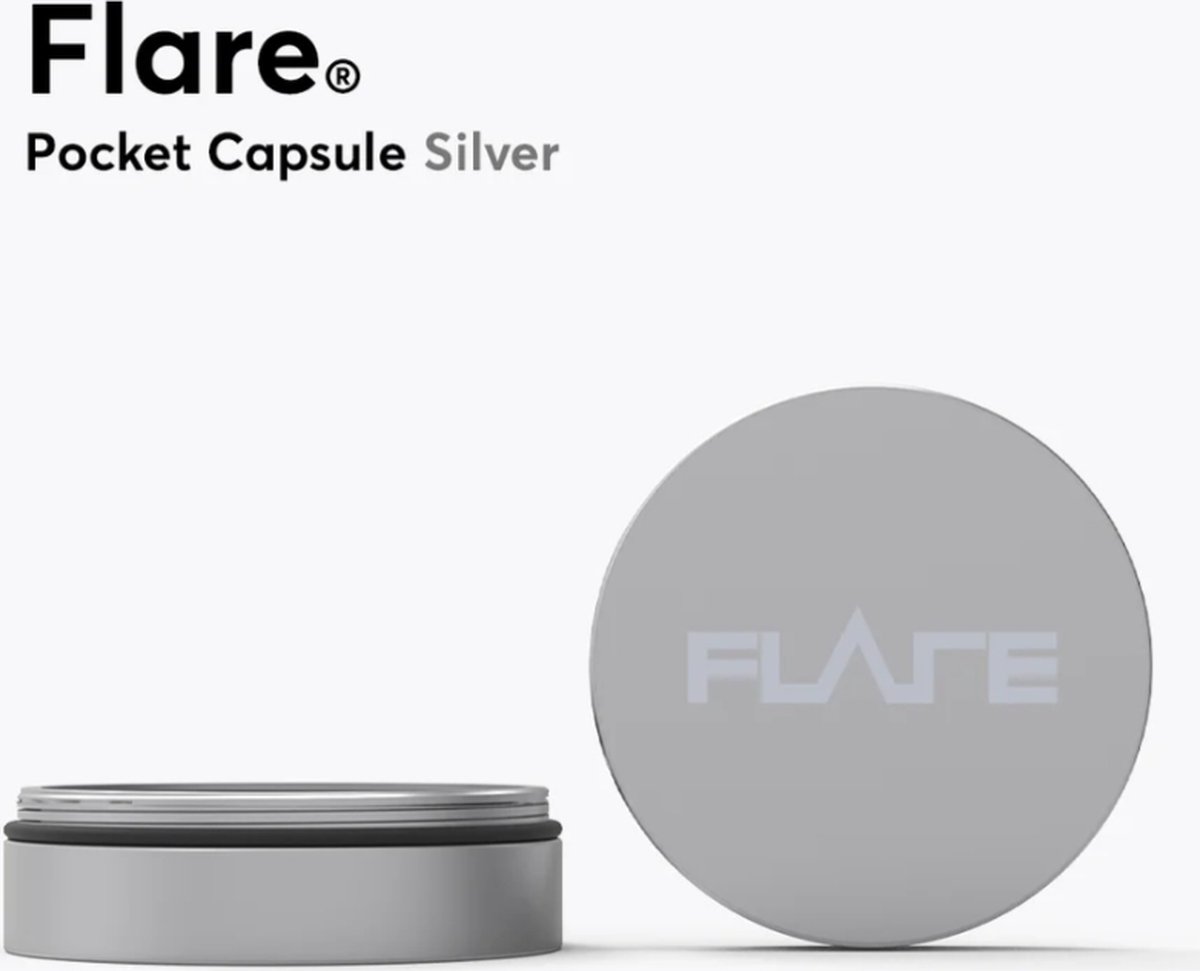 Goedkoopste Flare Audio Pocket Capsule Zilver