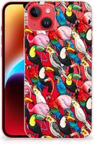 Leuk TPU Backcase iPhone 14 Plus Telefoon Hoesje Birds