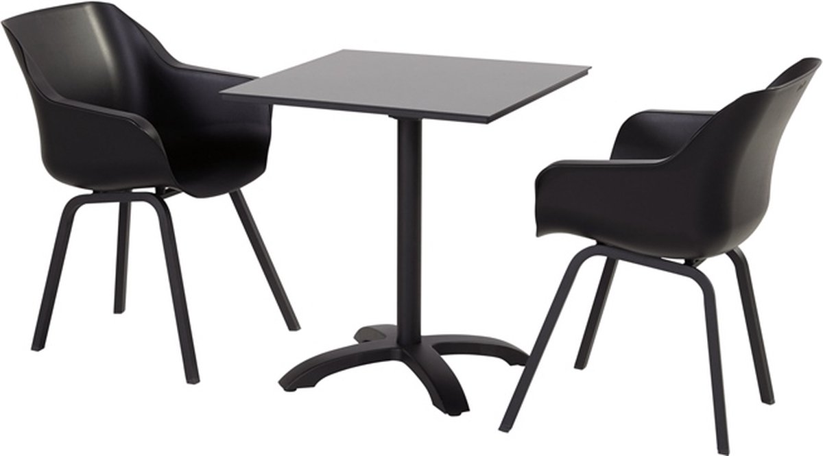 Hartman Sophie Element dining fauteuil baquet - Noir carbone
