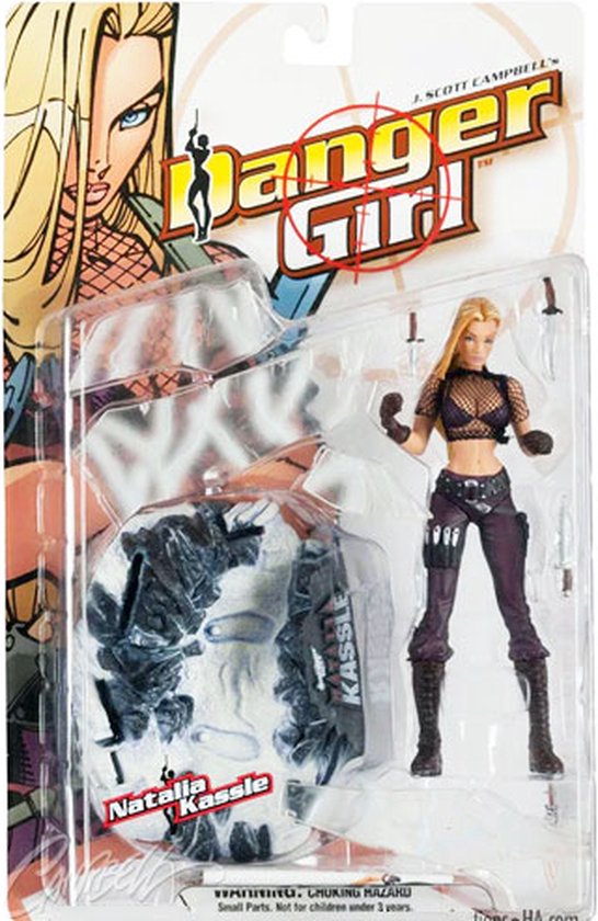 Mcfarlane Toys Natalia Kassle Danger Girl Actiefiguur