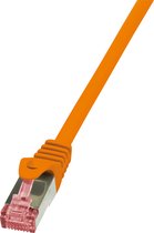 LogiLink CAT6 S/FTP Patchkabel AWG27 PIMF oranje 10m