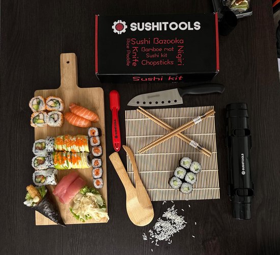 Meeste complete sushishet voor een gezellige sushi avond aan huis Meeste complete sushishet voor een gezellige sushi avond aan huis