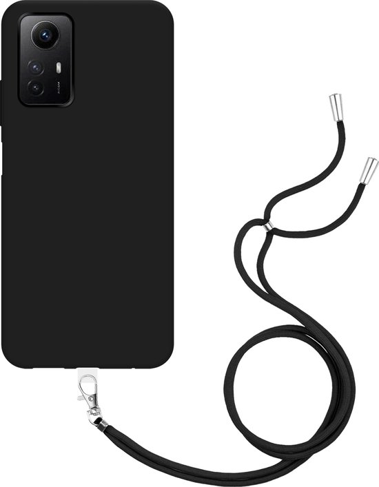 Cazy Coque de téléphone en TPU Souple avec Cordon - Convient pour Xiaomi  Redmi Note