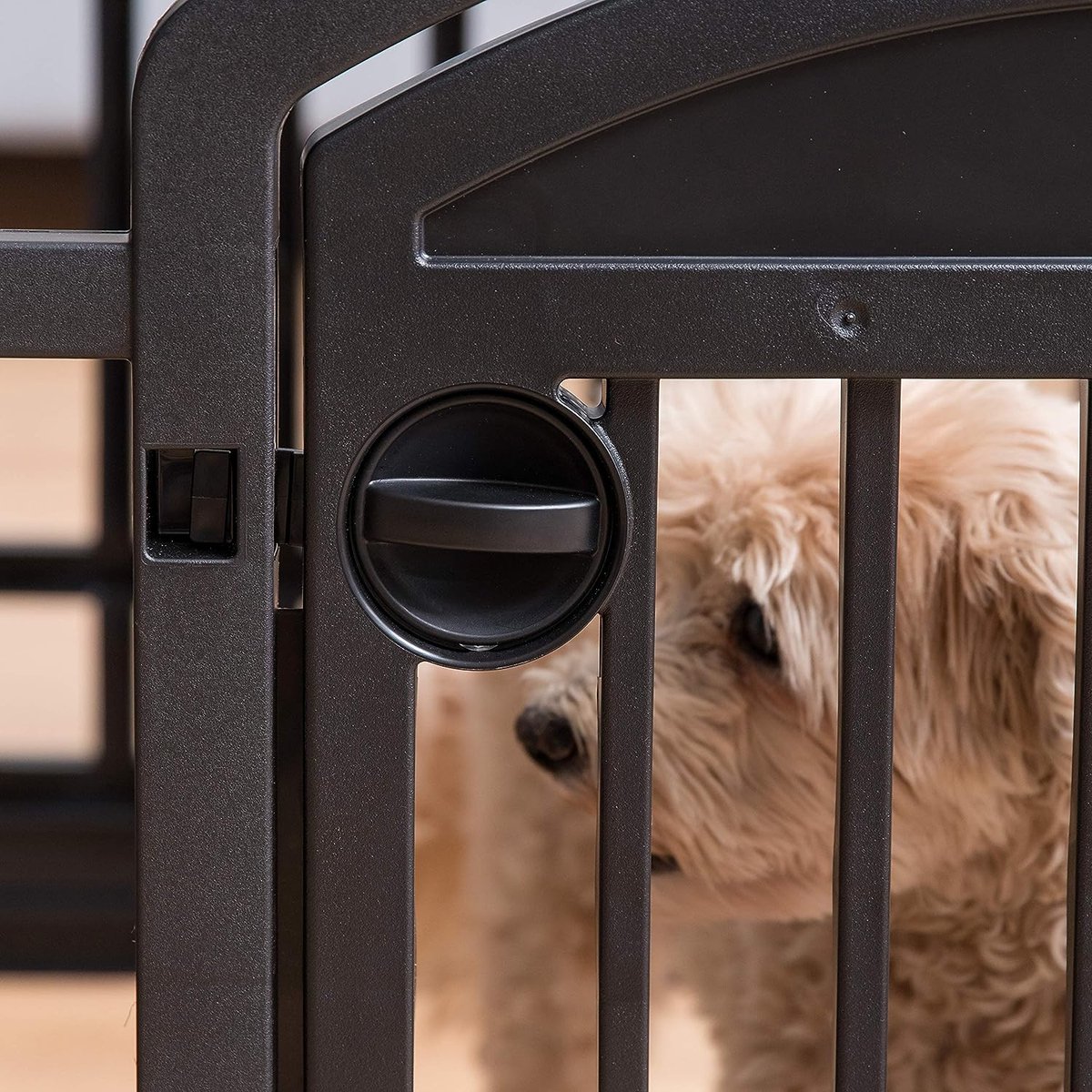FEANDREA Puppy ren, vrije ren behuizing konijn, opvouwbaar, voor hond, zilver PPK001W01