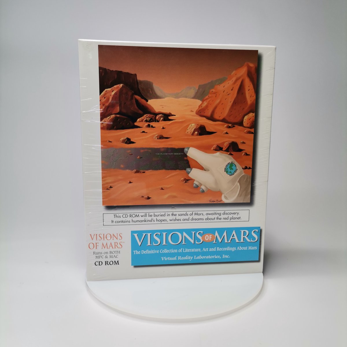 Vintage Collector Pc Game Vision of Mars.