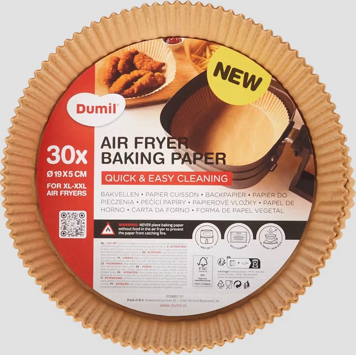 Papier Cuisson Air Fryer 100 Pièces, Papier Sulfurisé en Feuilles pour  Airfryer Jetable, Friteuse Air Chaud Fryer Parchment Paper Liners, Papier  Bol Rond pour Friteuse à Air (16CM) : : Cuisine et