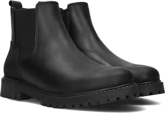 Foto: Bullboxer all529e6l chelsea boots enkellaarsjes jongens kids zwart maat 35